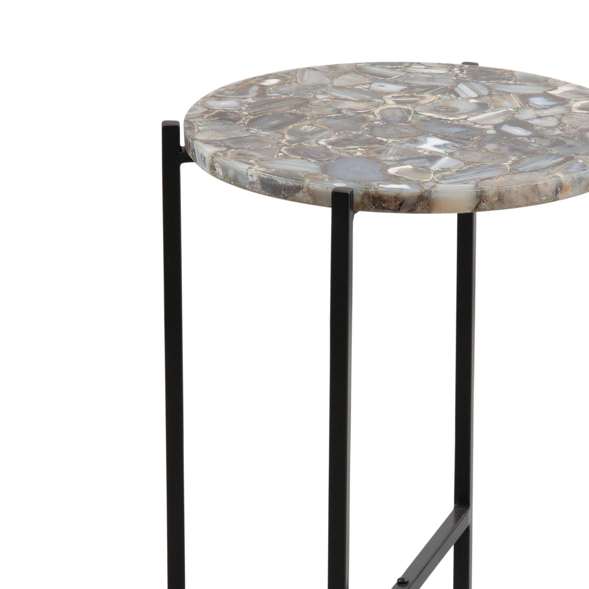 Bassett Black Cicco Accent Table