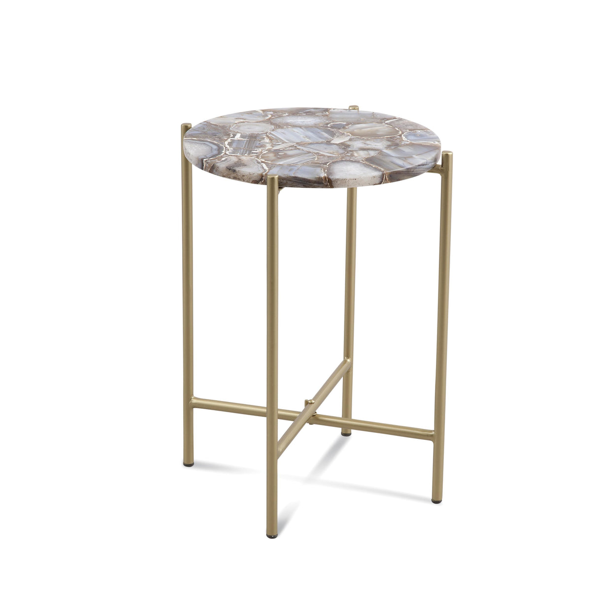 Bassett Gold Lonna Accent Table
