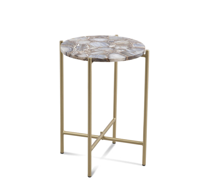 Bassett Gold Lonna Accent Table