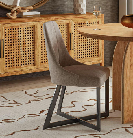 Bassett Brown Trucco Dining Chair Set of 2