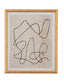 Bassett White Bound II Framed Print