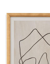 Bassett White Bound II Framed Print
