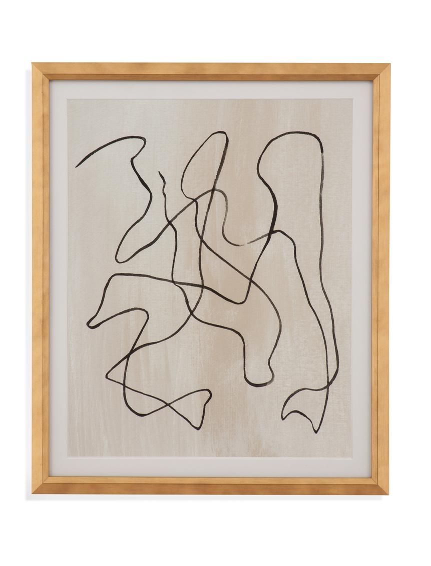 Bassett White Bound III Framed Print