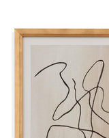 Bassett White Bound III Framed Print