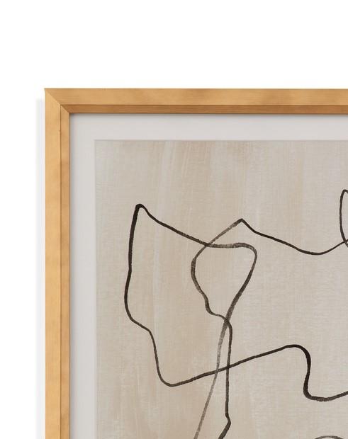 Bassett White Bound IV Framed Print