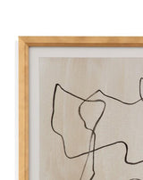 Bassett White Bound IV Framed Print