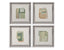 Bassett Green Color Structure Framed Print Set of 4