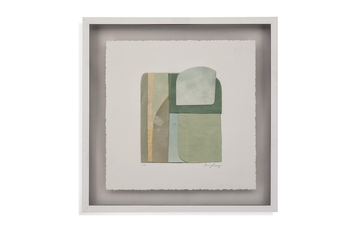 Bassett Green Color Structure I Framed Print