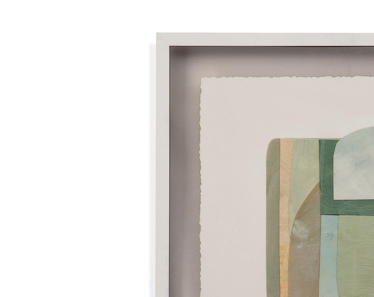 Bassett Green Color Structure I Framed Print