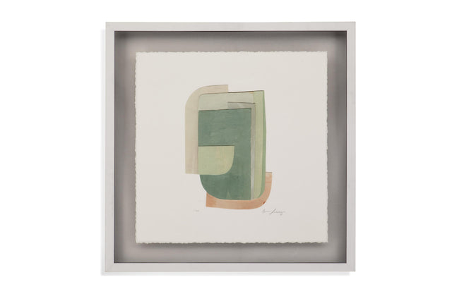 Bassett Green Color Structure III Framed Print