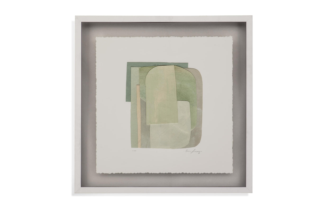Bassett Green Color Structure IV Framed Print