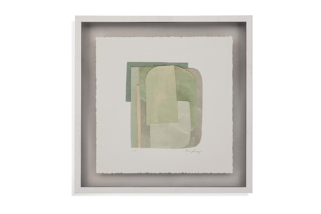 Bassett Green Color Structure IV Framed Print