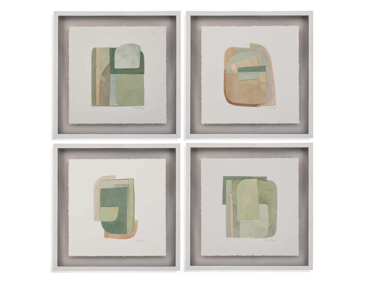 Bassett Green Color Structure IV Framed Print