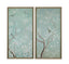 Bassett Green Birds & Flowers Framed Print Set of 2