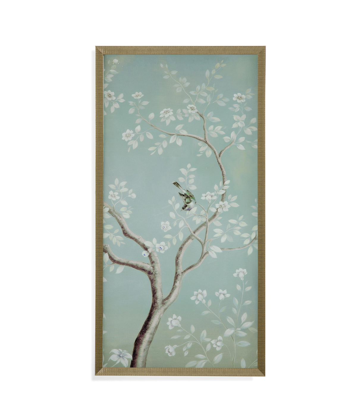 Bassett Green Birds & Flowers II Framed Print