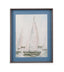 Bassett Blue Sail Scribble I Framed Print