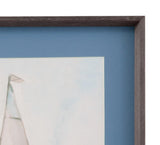 Bassett Blue Sail Scribble I Framed Print