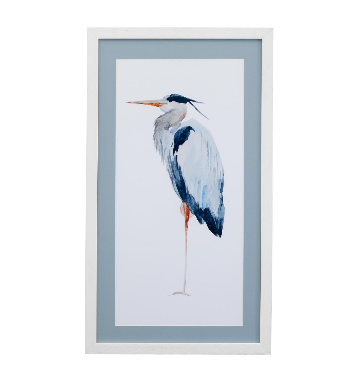 Bassett Blue Heron III Framed Print