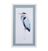 Bassett Blue Heron III Framed Print