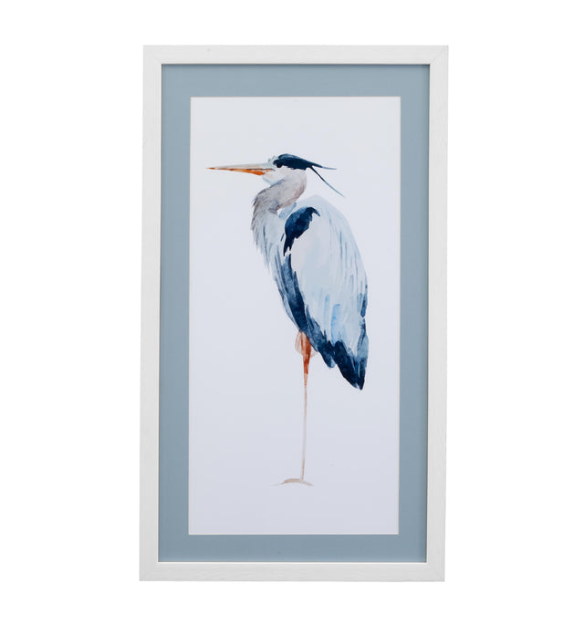 Bassett Blue Heron III Framed Print