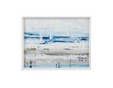 Bassett White Sea Gaze I Framed Print