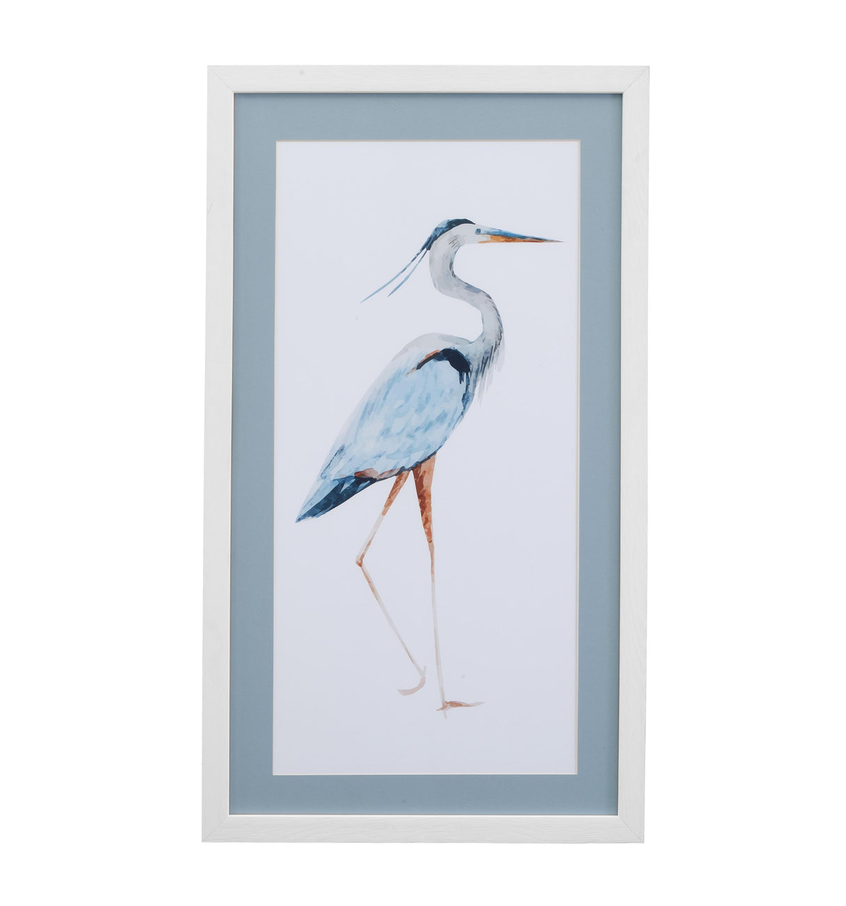 Bassett Blue Heron I Framed Print