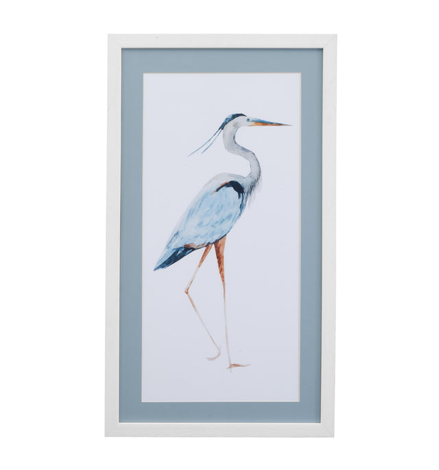 Bassett Blue Heron I Framed Print