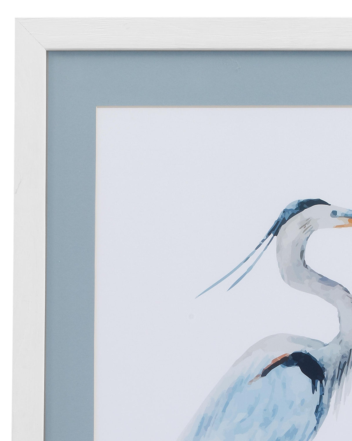 Bassett Blue Heron I Framed Print