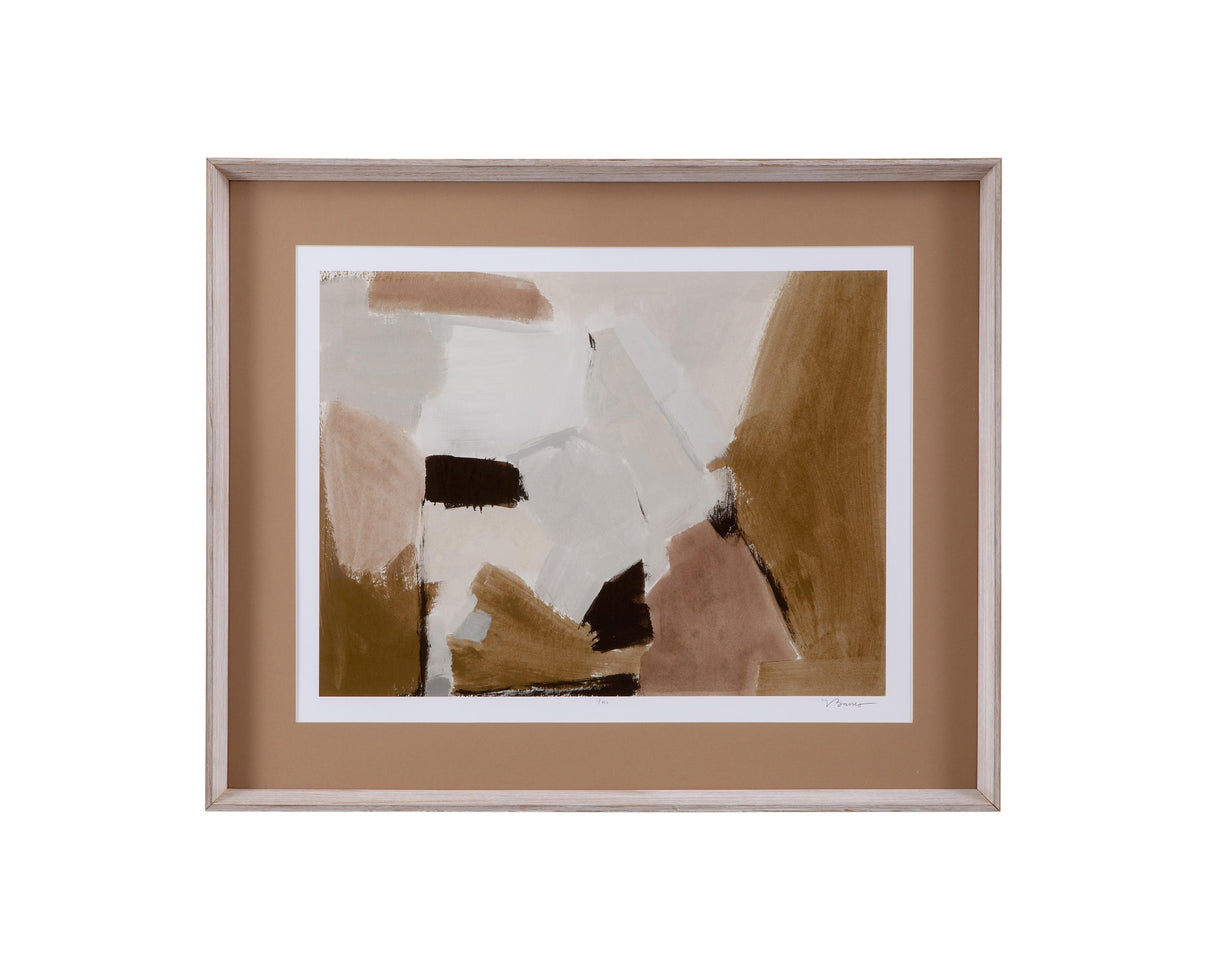 Bassett Brown Almondine I Framed Print