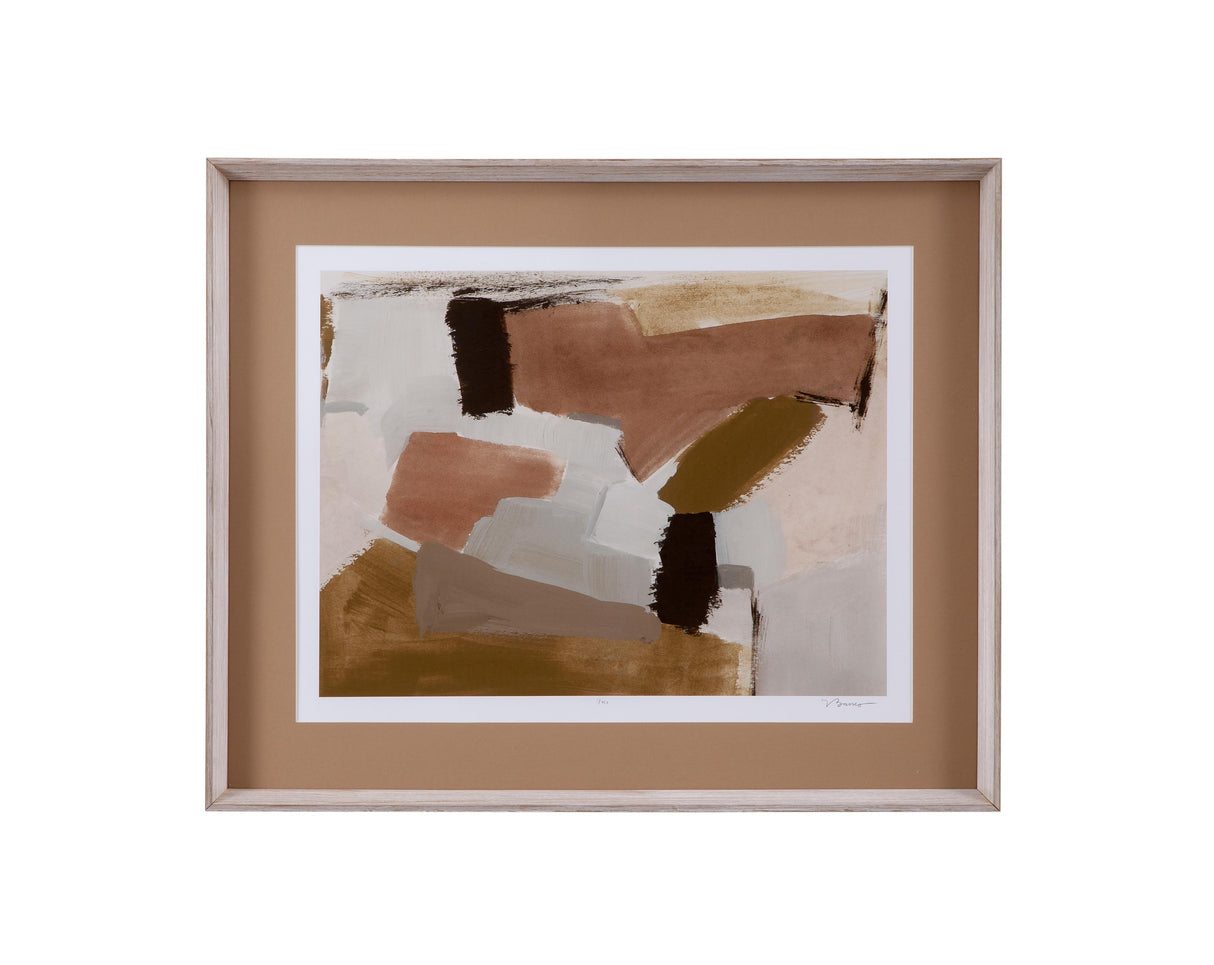 Bassett Brown Almondine II Framed Print