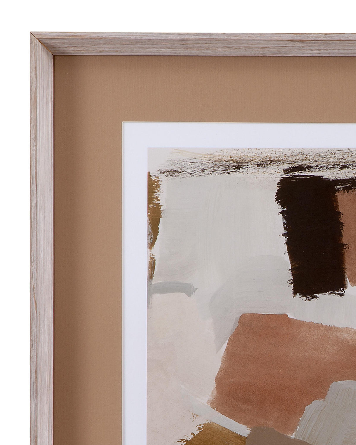 Bassett Brown Almondine II Framed Print