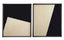 Bassett Black Optical Framed Print Set of 2