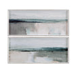 Bassett Blue Moody Coast Framed Print Set of 2