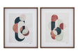 Bassett Black Loops & Bounds Framed Print Set of 2