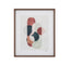Bassett Black Loops and Bounds II Framed Print