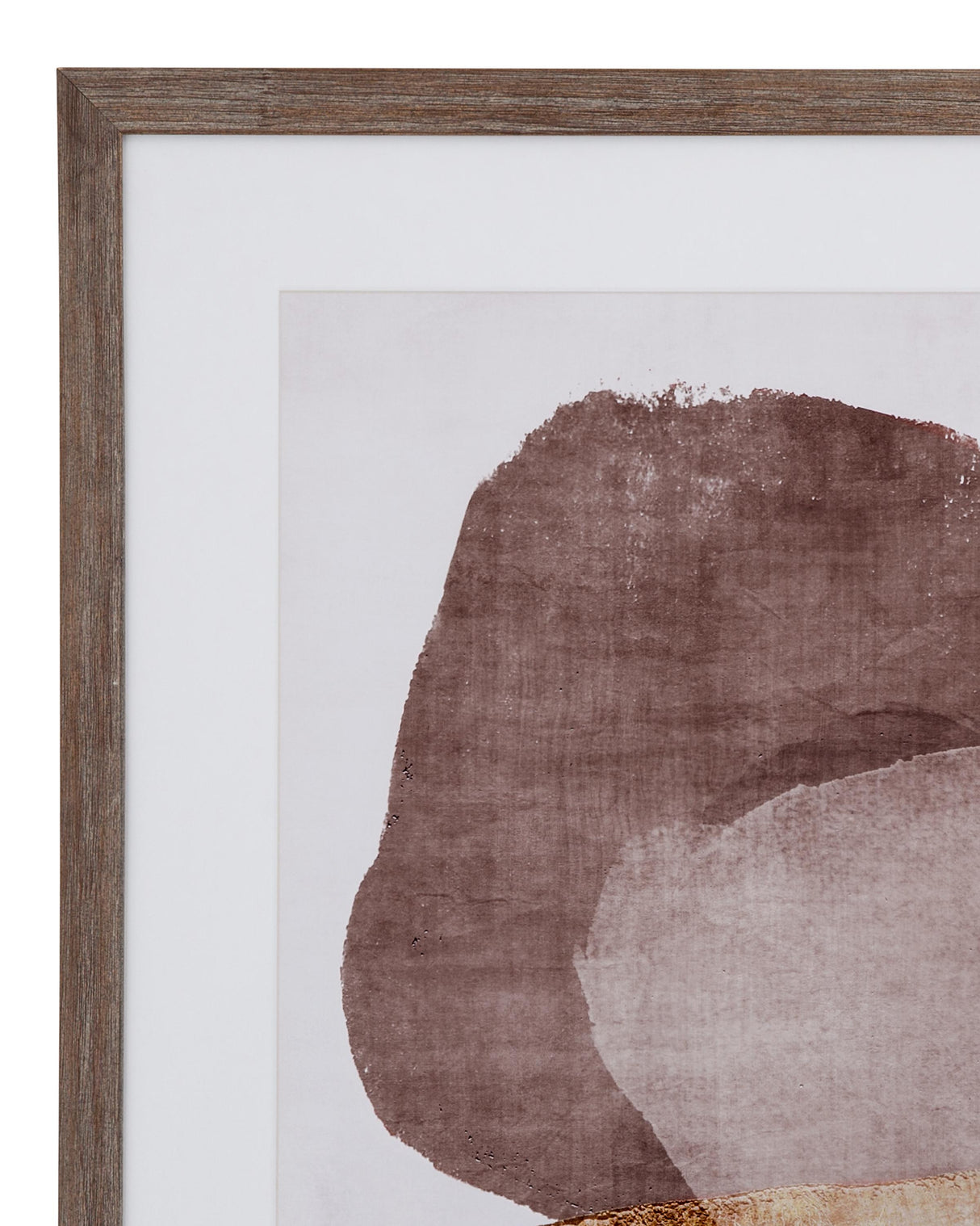 Bassett Brown Side Step Framed Print Set of 2