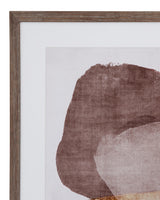 Bassett Brown Side Step Framed Print Set of 2