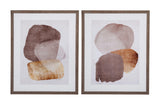 Bassett Brown Side Step II Framed Print