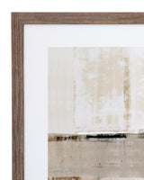 Bassett Brown Across the Abstract Bay I Framed Print