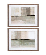 Bassett Brown Across the Abstract Bay I Framed Print