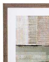 Bassett Brown Across the Abstract Bay II Framed Print
