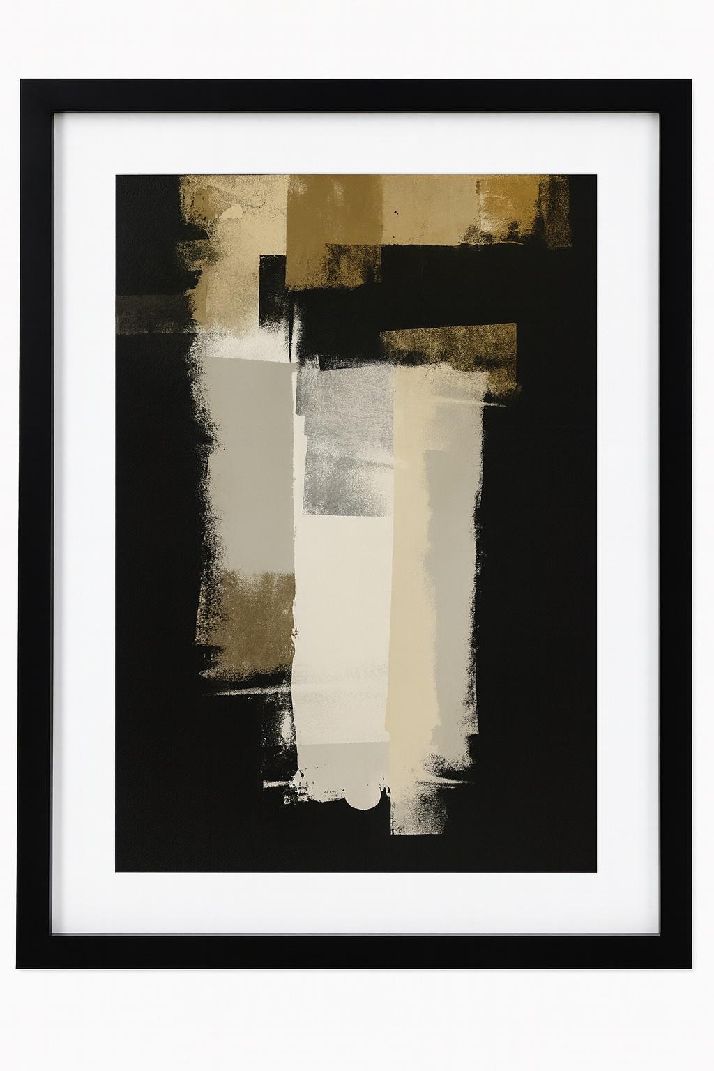 Bassett Black Sumatra I Framed Print