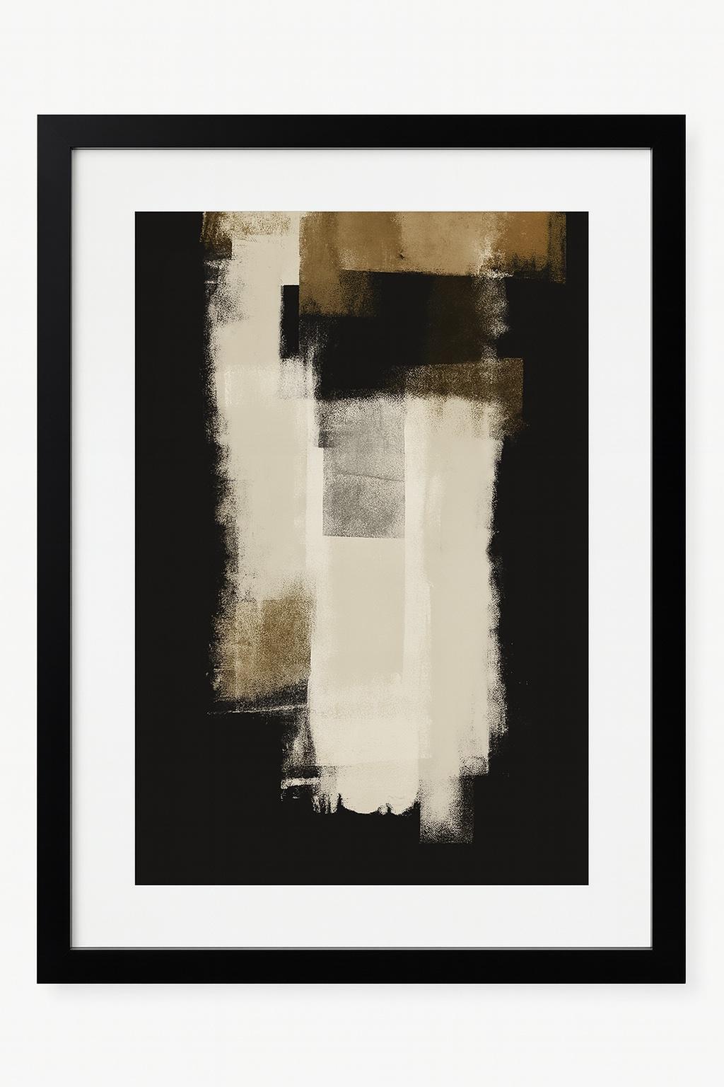 Bassett Black Sumatra II Framed Print