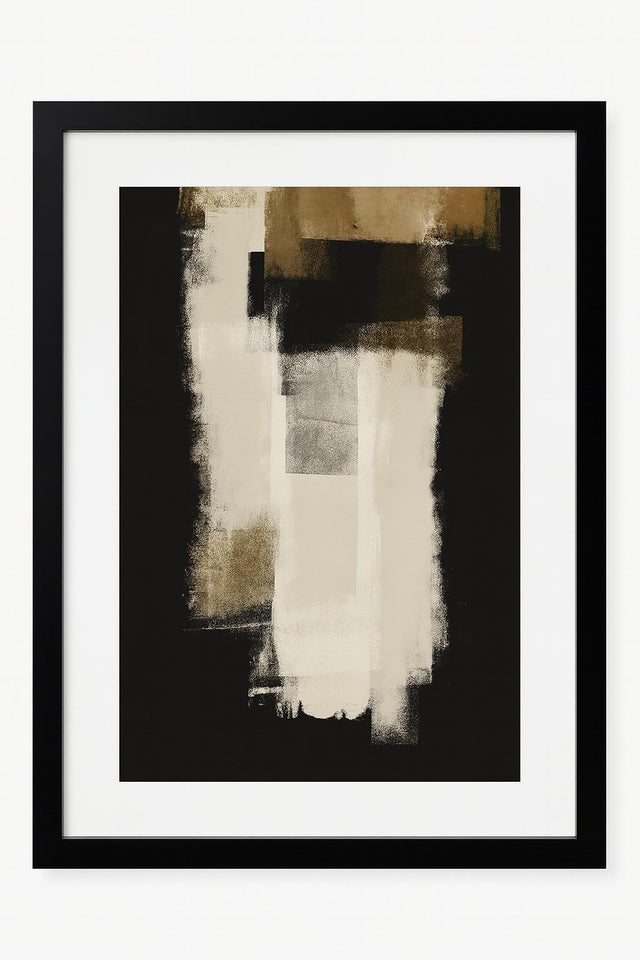Bassett Black Sumatra II Framed Print