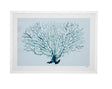 Bassett Blue Seaglass Shadow III Framed Print