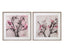 Bassett Pink The Blossoms Framed Print Set of 2