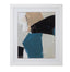Bassett White Layers II Framed Print