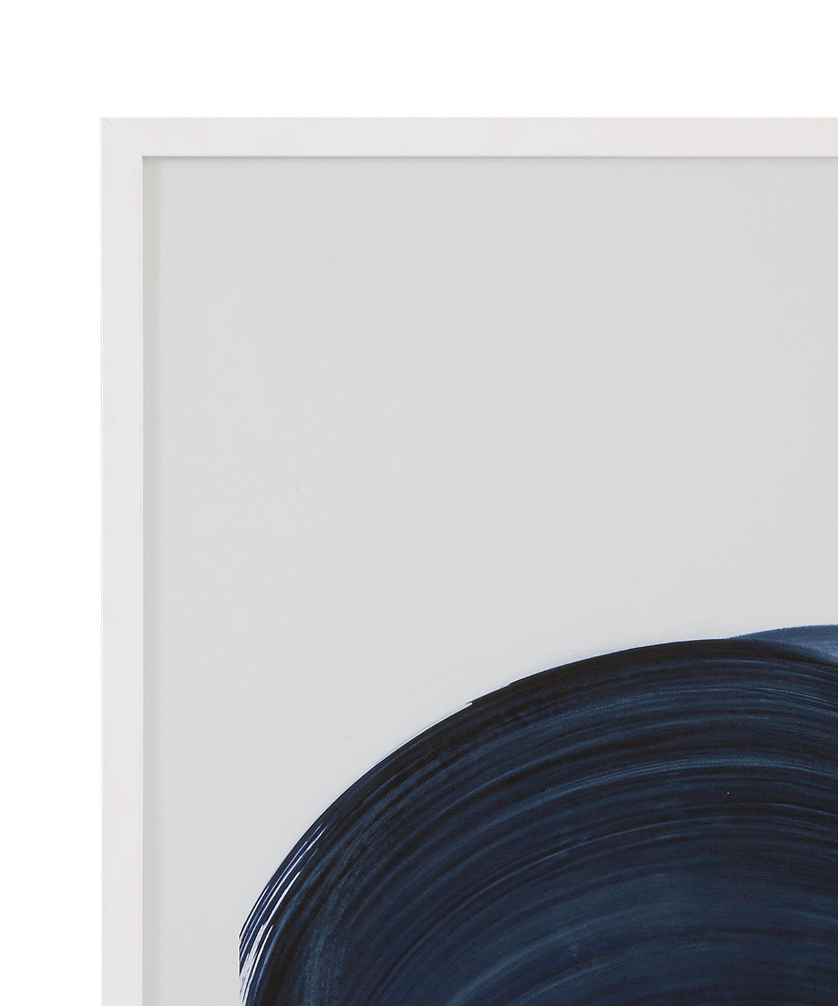 Bassett Blue Passing Waves IV Framed Print