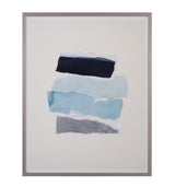 Bassett Blue Seaside Color Study III Framed Print