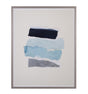 Bassett Blue Seaside Color Study III Framed Print